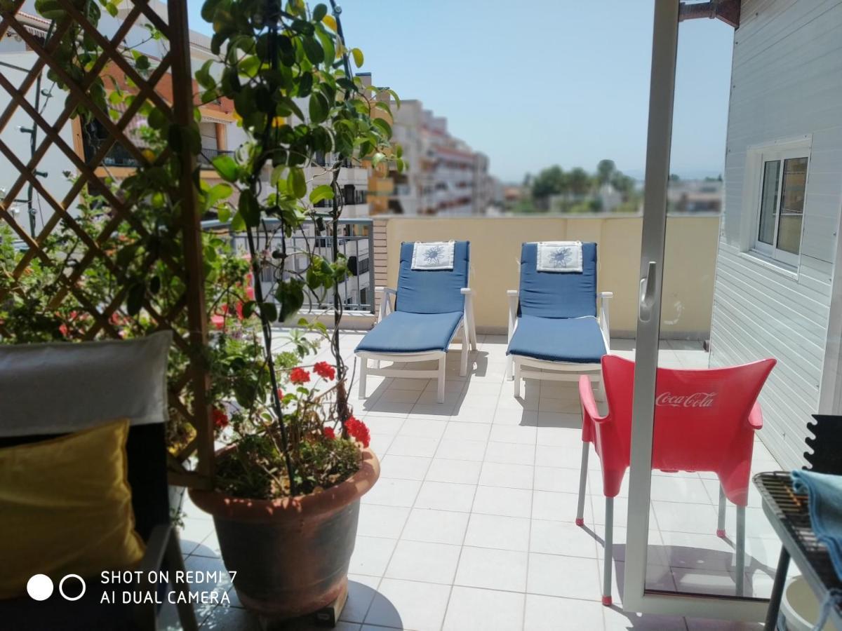 Habitacion Familiar En Un Atico Con Gran Terraza Y,Cocina ,En La Playa Burriana Luaran gambar